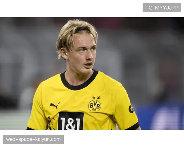 多特蒙德官方确认，核心中场布兰特因脚踝韧带扭伤将缺席四周